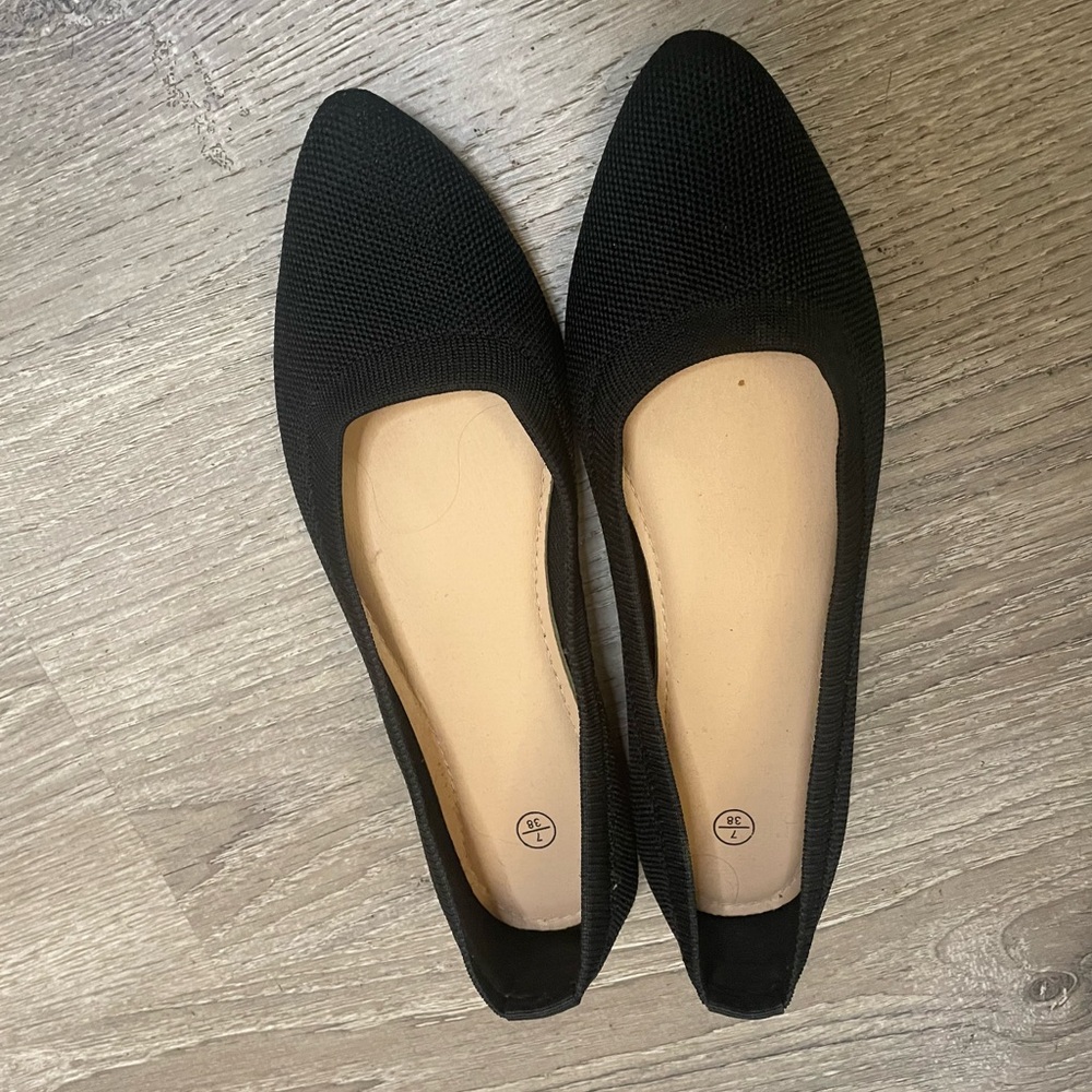 Elegant Black Women's Flats